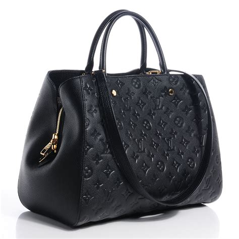 louis vuitton montaigne gm monogram empreinte|Louis Vuitton empreinte handbags.